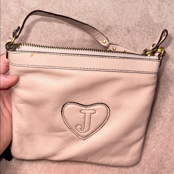 Vintage Juicy Couture Pink Mini Charm Bag Gold Hardware Y2K - Picture 3 of 11